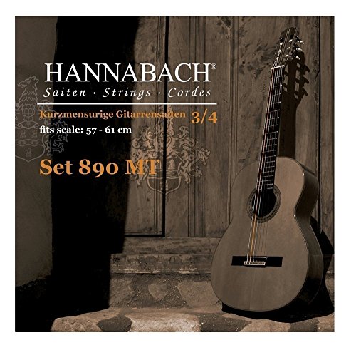 Hannabach 653089 - cuerdas para guitarra clásica.