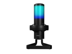 Newskill Apholos – Micrófono Gaming Profesional RGB con Cambio de Color, Modo Eco y 4 Patrones de Polaridad – Color Negro