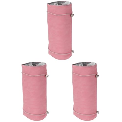 ABOOFAN 3 Piezas Bolsa de Almacenamiento de cosméticos Bolsa de Aseo para Hombres Bolsa de cosméticos para Mujer Bolsa organizadora de Maquillaje Bolsas de lavandería Bolsa de Lavado PU
