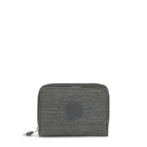Kipling Money Love Billetera Mediana, Black Peppery (Negro)