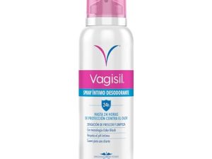 Vagisil Desodorante Íntimo Femenino En Spray, Uso Diario Sin Alcohol, 24Hrs De Protección Contra El Olor, 125 ml