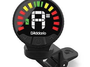 D’Addario Afinador de Guitarra Recargable Nexxus 360 – Afinador de Guitarra Española y Eléctrica