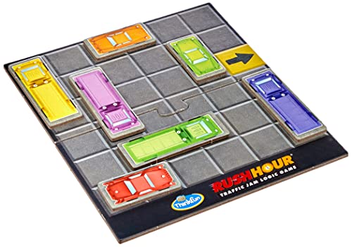 Think Fun Rush Hour 76369 Juego de acción y reflejos con coches