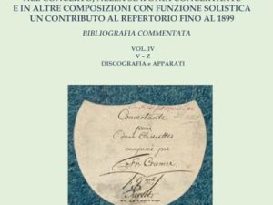 LO CHALUMEAU, IL CLARINETTO E IL CORNO DI BASSETTO NEL CONCERTO, NELLA SINFONIA CONCERTANTE E IN ALTRE COMPOSIZIONI CON FUNZIONE SOLISTICA. UN … E APPARATI: BIBLIOGRAFIA COMMENTATA