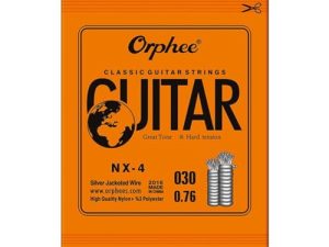 Orphee NX35 – Juego de cuerdas de repuesto de nailon para guitarra acústica (NX-4)
