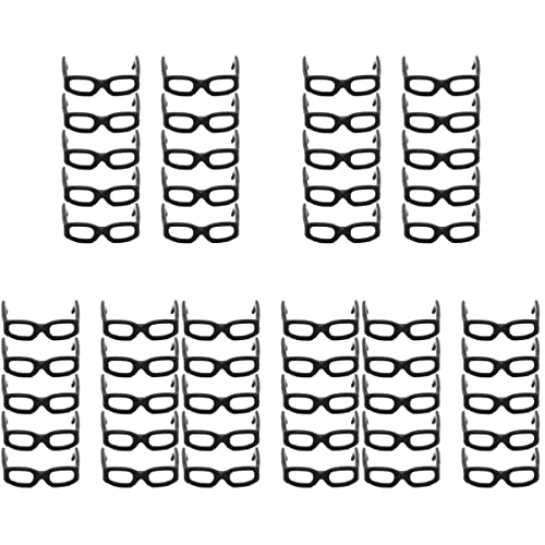 TOYANDONA Ornamento Gafas Miniatura 300 Uds ?eca Gafas de ?eca Gafas de Casa de ?ecas Gafas Mini ?eca Gafas Casa de ?ecas Miniatura Ojo Juguete
