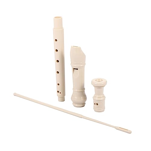 ibasenice 3 Juegos Clarinete Musical Puñetazos Soprano Triplicar Flauta Inyección Grabadora Educativo Resina Herramienta Jugador Jugar Paso Suena Señora Abdominales Niño Mini