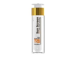 FrezyDerm Sun Screen Velvet Crema Orotectora Solar Facial SPF 50+ con color Textura Aterciopelada, Nude