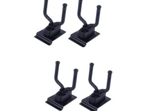 TOYANDONA Ganchos De Metal 4 Uds Gancho De Guitarra Perchas De Plástico Para Ropa Ganchos De Plástico Para Colgar En La Pared Estante De Ropa Pared De Guitarra Tendedero