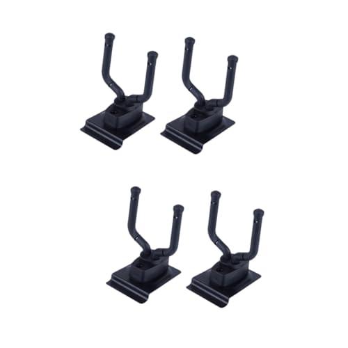 TOYANDONA Ganchos De Metal 4 Uds Gancho De Guitarra Perchas De Plástico Para Ropa Ganchos De Plástico Para Colgar En La Pared Estante De Ropa Pared De Guitarra Tendedero
