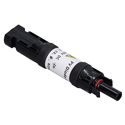 Conector de Diodo Fotovoltaico Akozon 1000Vr Soporte de Diodo de Bloqueo Impermeable IP67 (10A)
