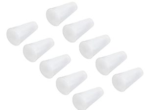 Tapones de Silicona, Tapones de Goma, Tapones Cónicos Resistentes a Altas Temperaturas, 50 Unidades, Tapones Cónicos de Silicona, Tapones de Goma para Agujeros, Herméticos para