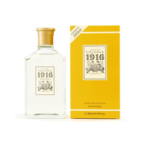 1916 - Original, Agua de Colonia Hombre y Mujer, 200 ml, Perfume Unisex, Eau de Toilette Masculina y Femenina, Fragancia Cítrica y Floral, Aroma de Larga Duración
