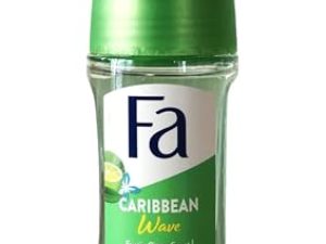 Fa Desodorante Roll-On Limones del Caribe – 1 ud de 50ml – Anti Transpirable y fiable contra el olor corporal
