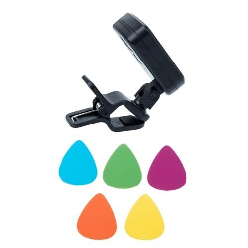 BESTonZON 1 Juego De Piezas De Instrumentos De Cuerda Útil Afinador De Ukelele Púas De Guitarra Reemplazos De Púas De Guitarra Prácticos Accesorios De Guitarra Accesorio De Guitarra