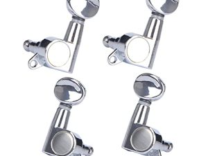 TOYANDONA Afinadores De Ukelele De Cuerda De 4 Piezas Clavijas De Afinación Afinadores Semicerrados De Guitarra Ukelele Soprano Tenor Uke Afinador De Guitarra Afinadores De Cabezal De