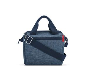 reisenthel Allrounder Cross – Pequeño Bolso Crossbody con Correa de Hombro Desmontable y Ajustable, Hecho de un Material Repelente al Agua, en Azul Twist Blue