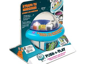Bizak Push & Play Marciano, Juego de Reflejos y Habilidad para Poner a Prueba Todos Tus sentidos marcianos (64270012)