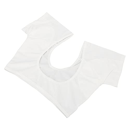 Chaleco de Axila para Mujer, Chaleco Protector de Axila Absorbente de Sudor Blanco Diario (L)