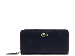 Lacoste L.12.12 Concept, Cartera para Mujer, Azul, Talla única