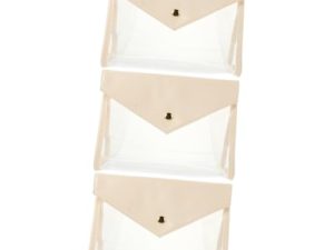 Ipetboom 3 Bolsas De Cosméticos Transparentes para Mujer Bolsas De Viaje Grandes Bolsas De Aseo para Mujer Bolsas De Maquillaje De Plástico Transparente para Mujer Bolsa De Cosméticos