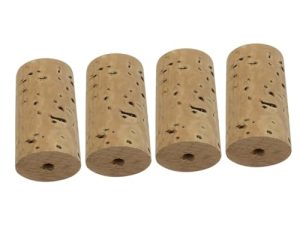 Vaguelly Instrumentos Musicales 4 Piezas Corcho De Flauta Corchos De Flauta Pequeña Flauta De Corcho Pequeña Tapón De Corcho Para Flauta Tapones De Corcho Para Cabeza De Flauta Conector