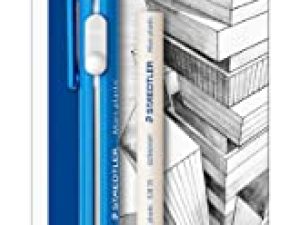 STAEDTLER 528 50BKDA. Portagomas para papel y papel vegetal. Paquete con una unidad de goma de recarga.