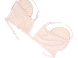 Generic Almohadilla para Axilas, Almohadilla para Bloquear el Sudor, Ajustable, Color Beige, Fácil de Usar para la Oficina para Mujeres