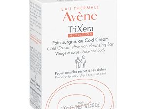 Avene Trixera Jabón Con Cold Cream, Almond, 100 Gramo