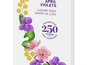 Yardley Londres Abril violetas Jabón de lujo de 3 x 100 g