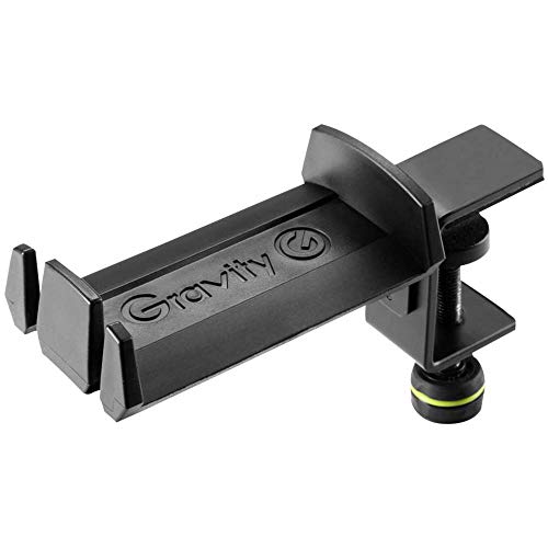 Gravity HP HTC 01 B - Soporte de auriculares para montar en una mesa