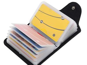 GERIINEER Tarjeteros para Tarjetas de Credito Mujer Hombre – 20 Tarjetas