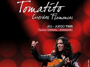 Savarez Cuerdas para Guitarra Clásica Flamenco juego T50R Tensión estandard, Claro