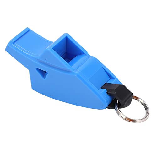 Silbato de Baloncesto, Práctico Silbato Conveniente con Cordón para Acampar para Caminar para Mochileros(azul)
