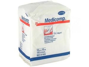 GASAS NO ESTERIL MEDICOMP 30G 10X10CM 100UD HARTMANN