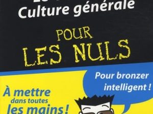 Le Cahier de Culture générale pour les Nuls