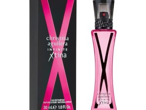 Christina Aguilera – Infinite Xtina, Eau de Parfum, Fragrancia en Spray, Floral Ámbar Frutal con Notas de Guayaba Rosa, Jazmín Rosa y Ámbar Moderno, Perfume para Mujer, 30 ml