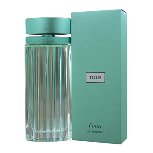 Tous L'Eau, Eau de Toilette para Mujer, Fragancia Floral Amaderada, 90 ml con Vaporizador