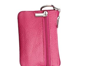 CALLARON Billetera Clave Monederos Zip Wallet Cartera De Mujer Billetera De Bolsillo Bolso De Mujer Billetera PU Mujer Carteras De Mujer Cartera Pequeña Perder Mini Bolsa Pequeña