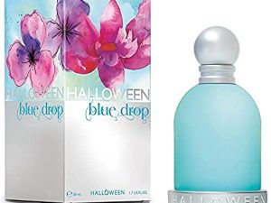 Halloween Blue Drop, Eau de Toilette para Mujer, Fragancia Amaderada, 50 ml con Vaporizador