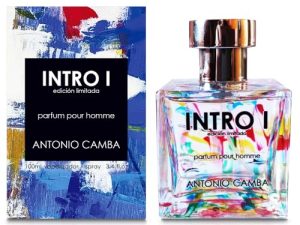 Perfumes para Hombre INTRO I de Antonio Camba. 100ml. Edición Limitada (Solo 100 ejemplares). Notas de Corazón: Jazmín Sambac, Ylang-Ylang y Miel. Perfume Hombre.