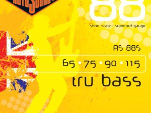 Rotosound 88 Tru Bass Nylon flatwound set 4-string Short Standard //Longitud de escala corta (30″/760mm)