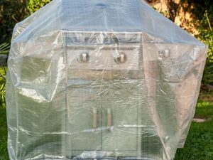 WERKA PRO Funda para Barbacoa y Plancha 90x70x70cm