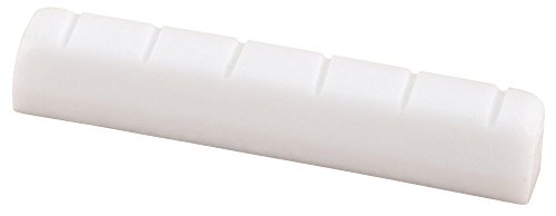 GEWA tuerca de plástico F&S guitarra clásica entallada Para guitarra clásica, recta 51,7 x 6,0 x 9,5/9,0 mm