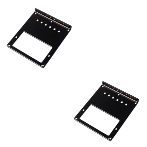 ibasenice 2 Piezas Lámina Accesorios guitarra eléctrica de puente de la vendimia partes de puentes de guitarra de puente de guitarra acustica puente rígido de guitarra
