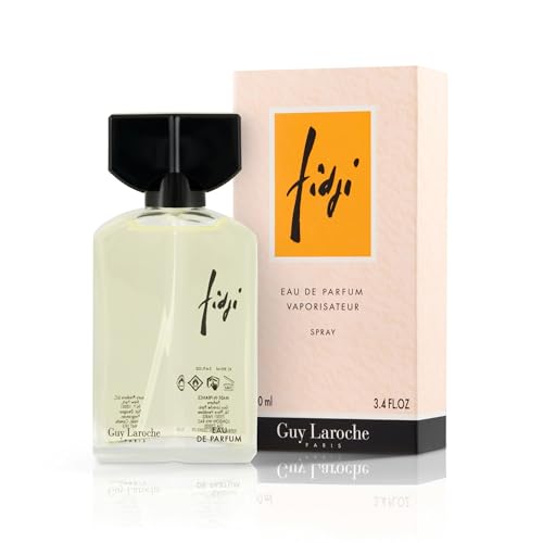 Guy Laroche Fidji Eau de Toilette, Perfume para Mujer, Fragancia Floral, Refrescante y Vibrante, Con Ylang-Ylang, Jazmín y Sándalo, 100ml