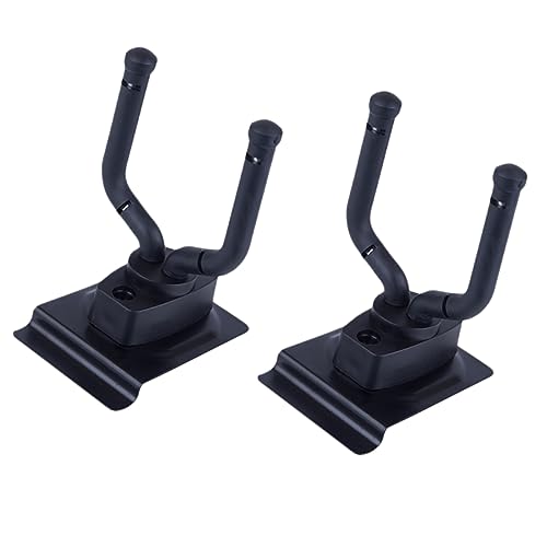 Abaodam 2 Piezas Gancho De Guitarra Soportes Para Estantes De Pared Perchas De Plastico Soporte De Bajo Perchas De Guitarra Ganchos De Metal Perchero El Plastico Instrumento Musical