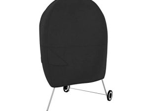 Amazon Basics – Funda para barbacoa americana redonda de carbón – Negro