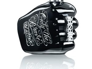 Diesel, Only The Brave Tattoo, Eau De Toilette, Colonia para hombre, Perfume cálido y sexy para hombre, Acordes de manzana crujiente, pimienta bourbon picante, tabaco picante, Uso diario, 50ml