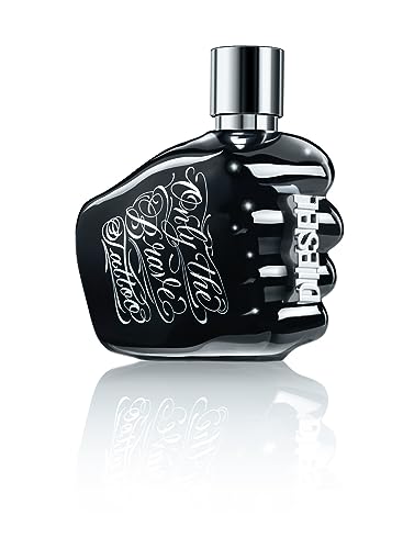 Diesel, Only The Brave Tattoo, Eau De Toilette, Colonia para hombre, Perfume cálido y sexy para hombre, Acordes de manzana crujiente, pimienta bourbon picante, tabaco picante, Uso diario, 50ml